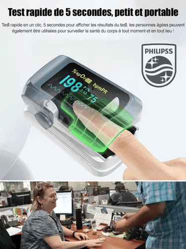 Oxymètre de Doigt Numérique Professionnel