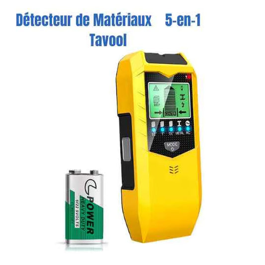 Détecteur de Matériaux 5-en-1 Tavool:  l'outil qui dit tout sur votre mur