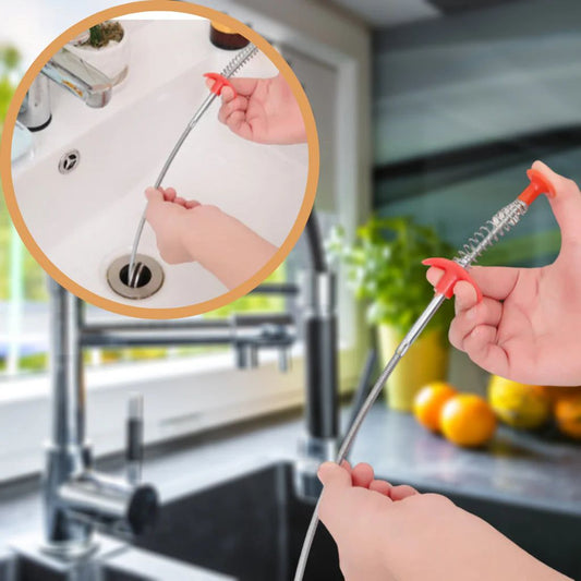 Pince de Débouchage Longue Portée pour Nettoyage D'evier