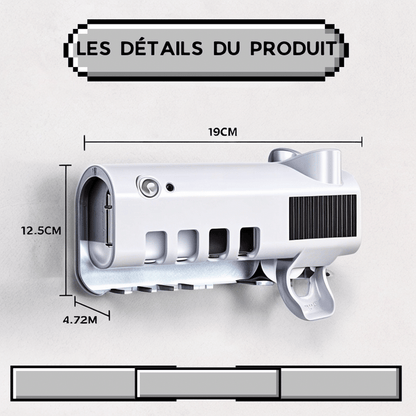 UV Porte-brosse à dents et distributeur de dentifrice automatique avec stérilisateur UV - NEW